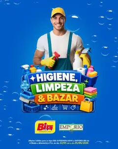 Pré-Visualização do folheto "Big Supermercados ofertas limpeza, higiene, bazar e perfumaria" da loja Big Supermercados válido a partir de 22/05/2026