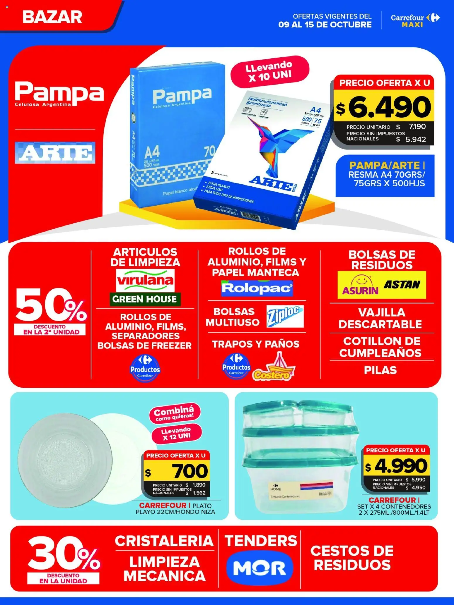 Vista previa del folleto de la tienda Carrefour Maxi válido desde el 09/10/2026 