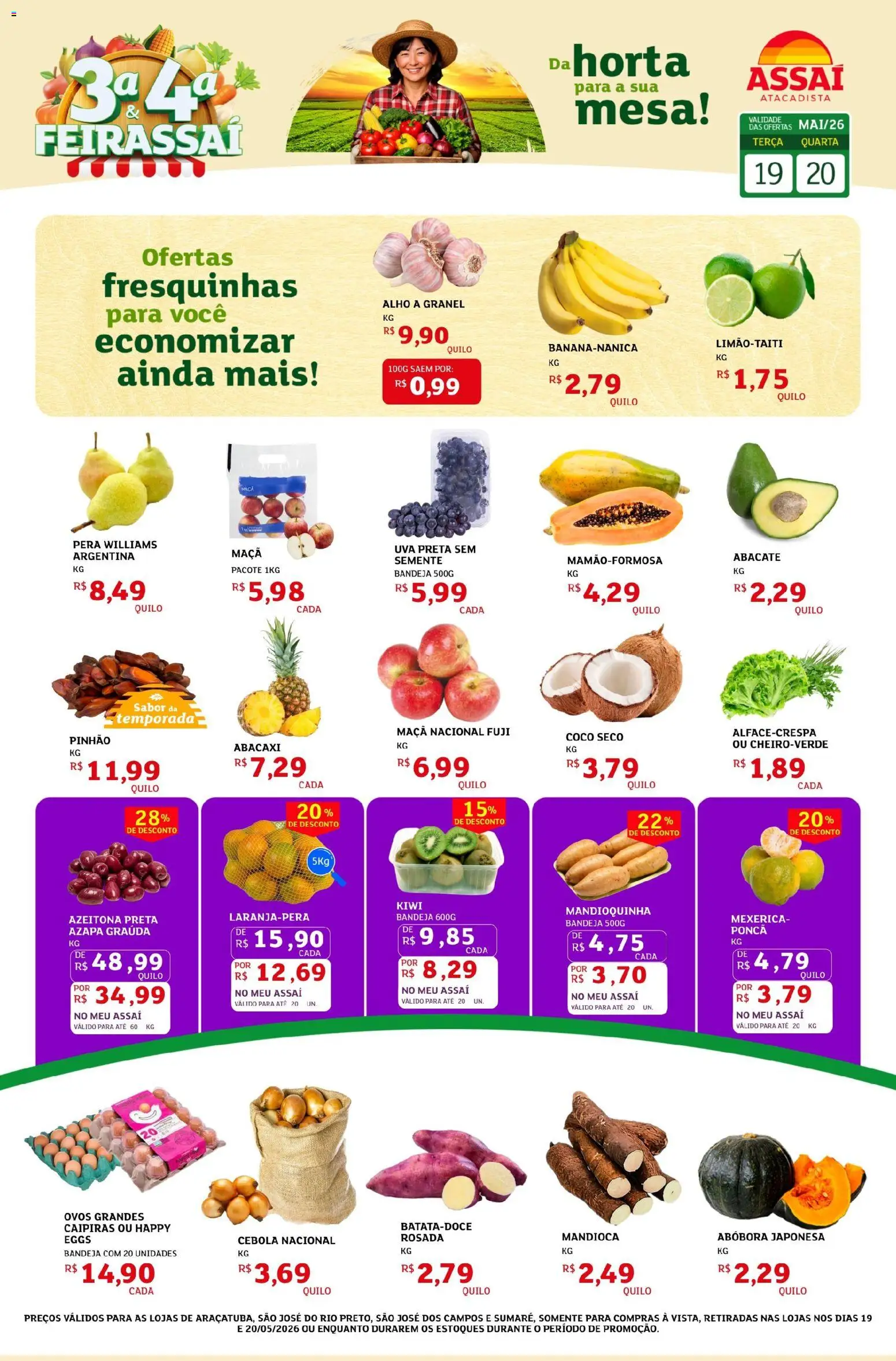 Pré-Visualização do folheto "Assaí Atacadista ofertas - SP" da loja Assaí Atacadista válido a partir de 19/05/2026
