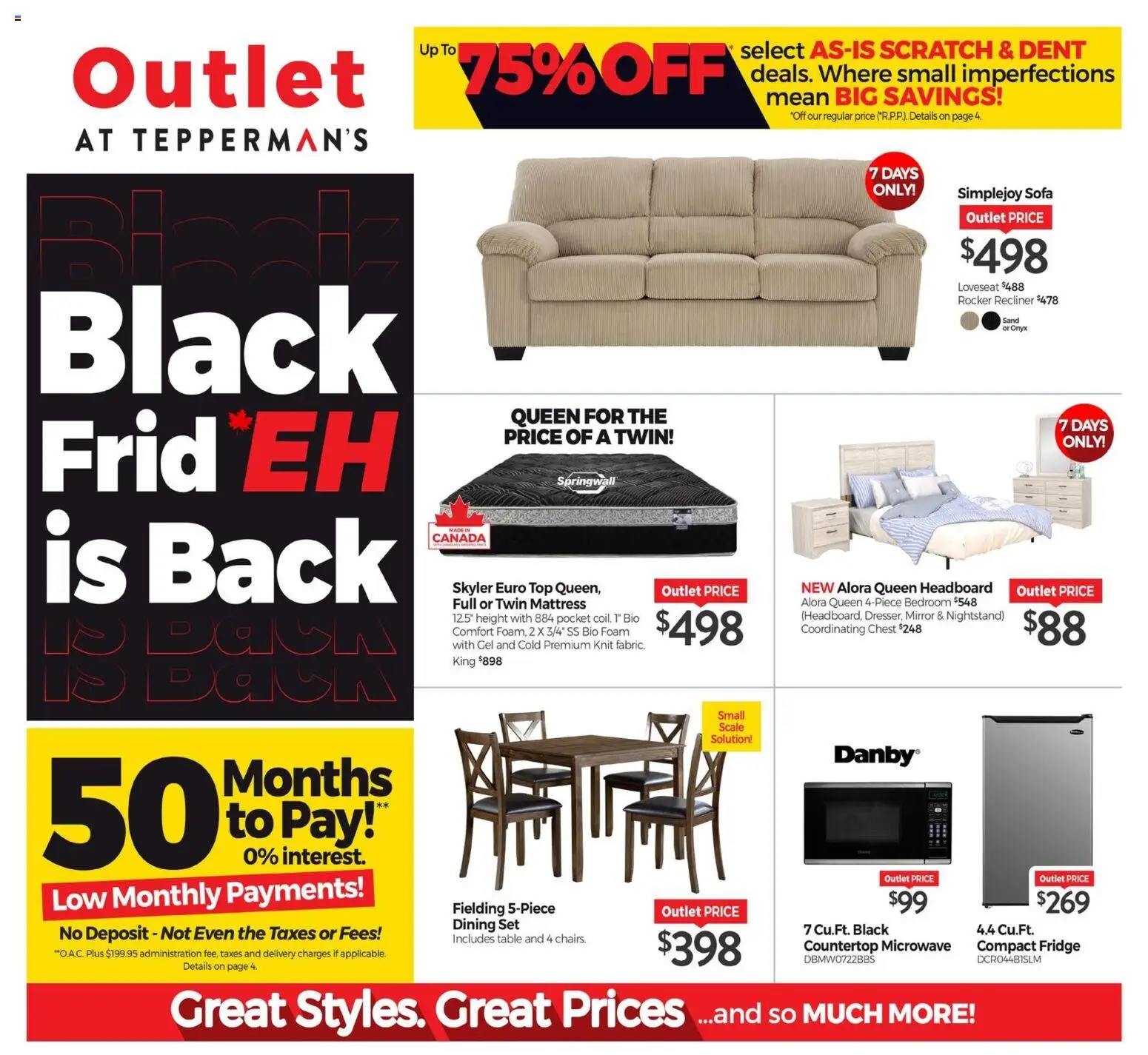 Preview of leaflet Tepperman's weekly flyer from shop Tepperman's is valid from Jun 19, 2026