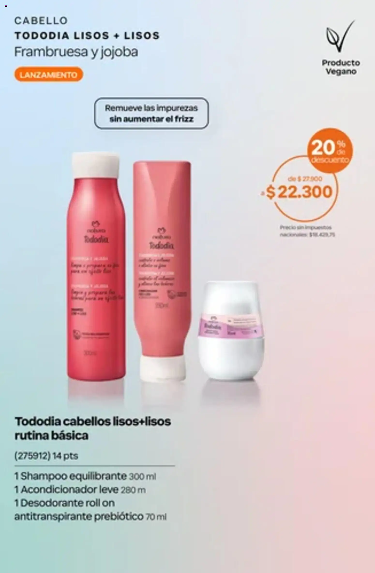 Vista previa del folleto de la tienda Natura válido desde el 01/10/2026 - Shampoo, Desodorante, Acondicionador, Antitranspirante