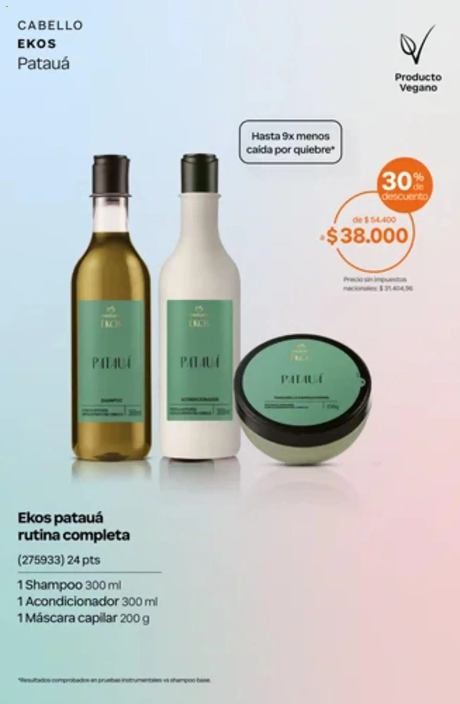 Vista previa del folleto de la tienda Natura válido desde el 01/10/2026 - Shampoo, Acondicionador, Máscara