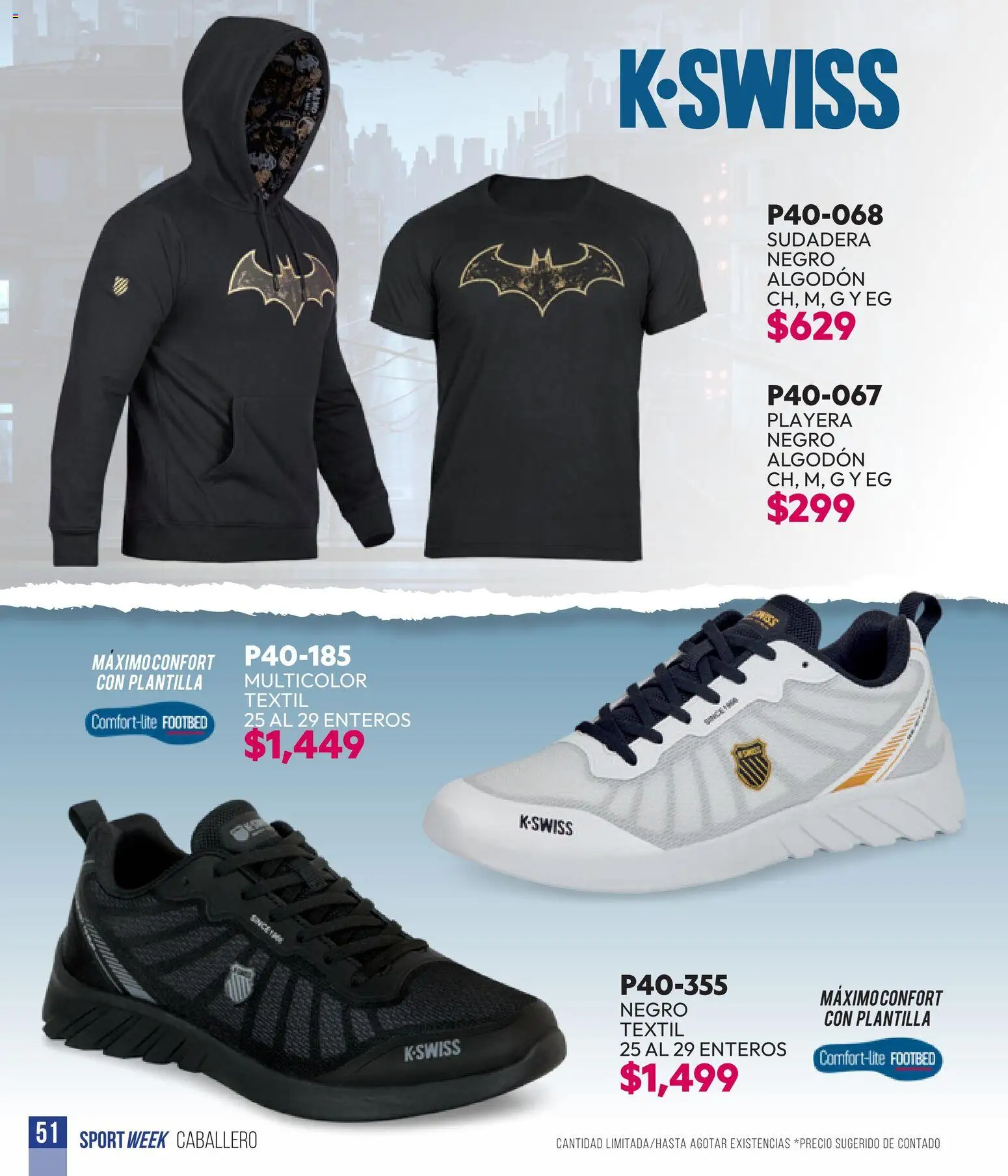 Vista previa las ofertas de la tienda Cklass - Cklass catálogo Sportweek desde el 28/04/2026 - Playera, Sudadera, Algodón