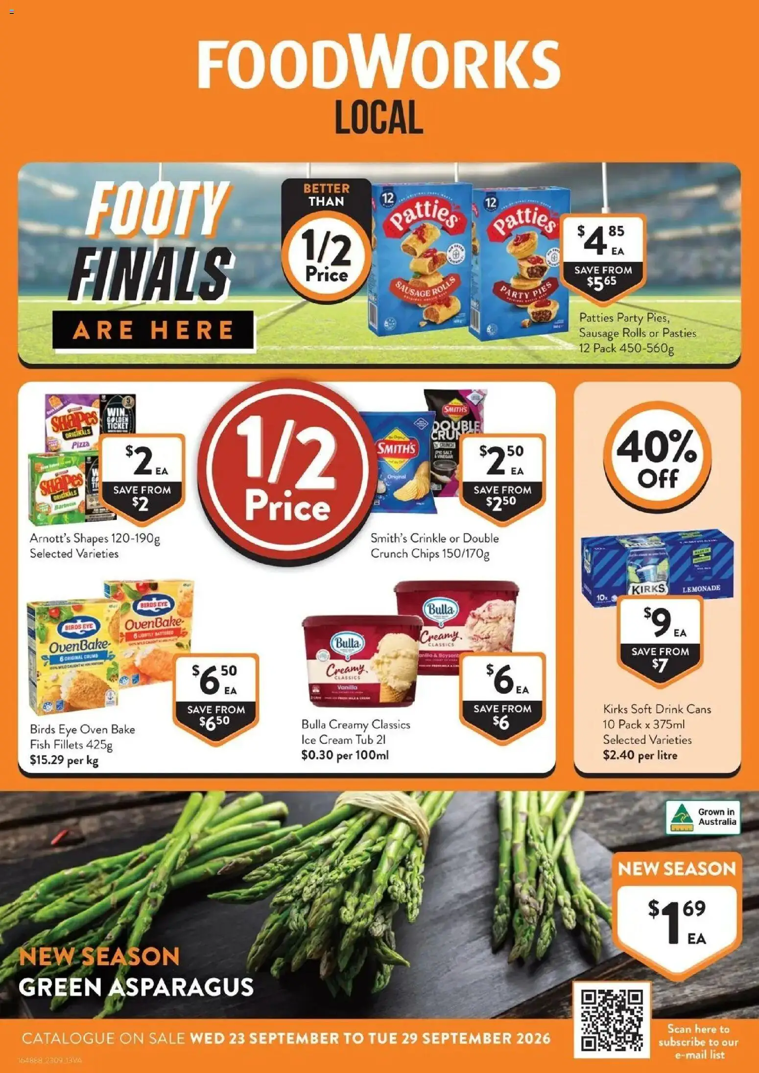 Preview of catalogue Foodworks catalogue Roxburgh Park Fouz St from shop Foodworks valid 23/09/2026