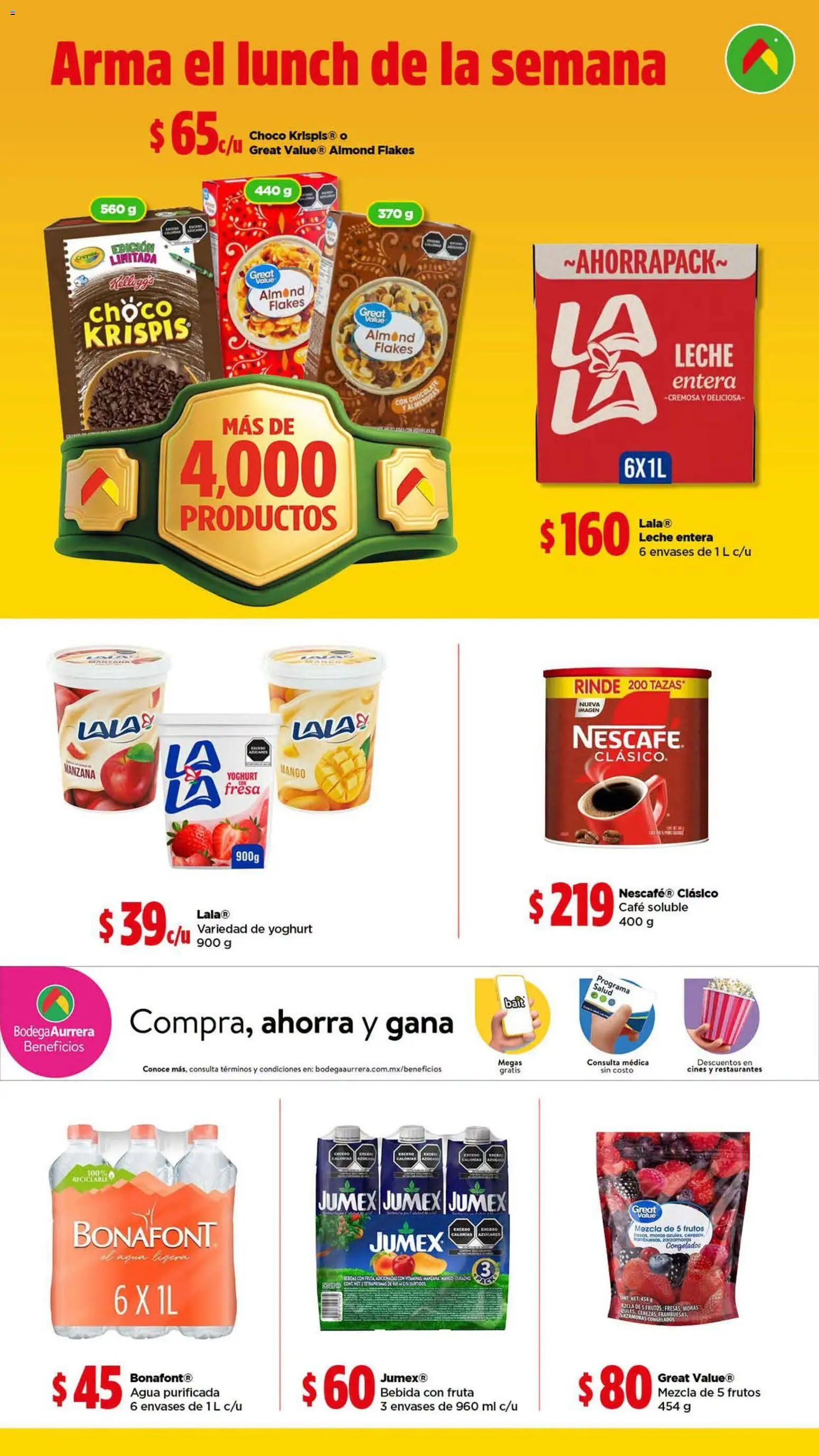 Vista previa las ofertas de la tienda Bodega Aurrerá - Bodega Aurrerá folleto desde el 20/08/2026 