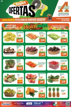 Pré-Visualização do folheto "Atacadão ofertas - RS" da loja Atacadão válido a partir de 25/06/2026