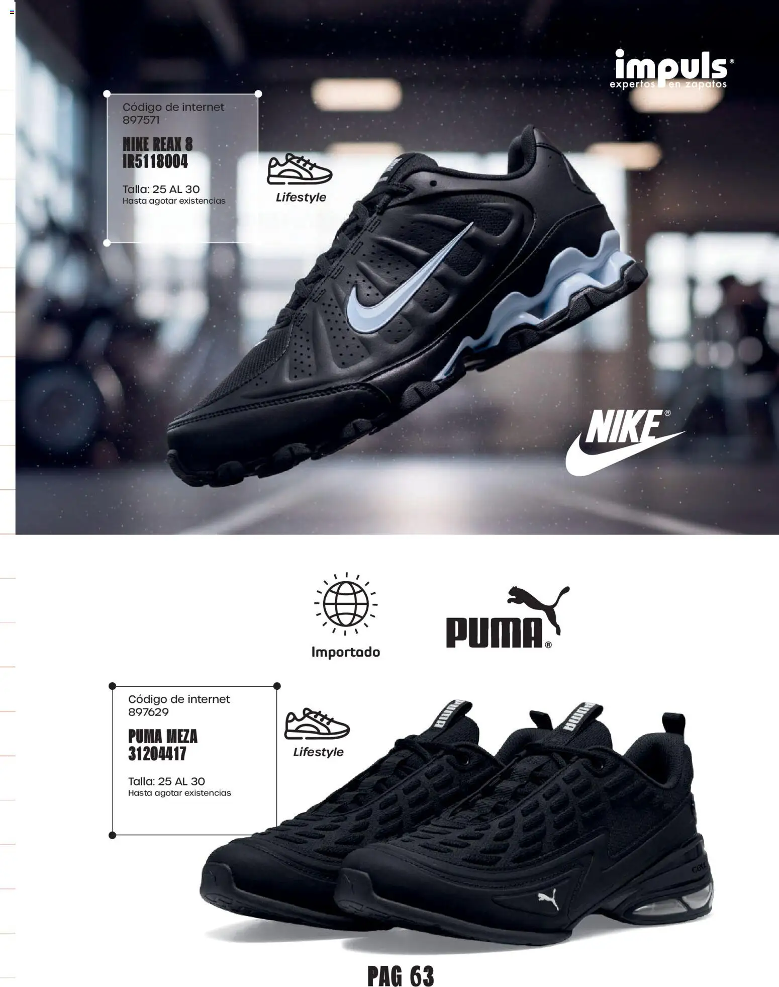 Vista previa las ofertas de la tienda Impuls - Impuls catálogo Urban Sport desde el 01/09/2026 - Zapatos