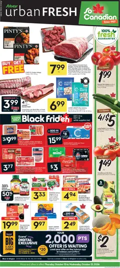 Preview of leaflet Sobeys weekly flyer / circulaire from shop Sobeys is valid from Oct 15, 2026
