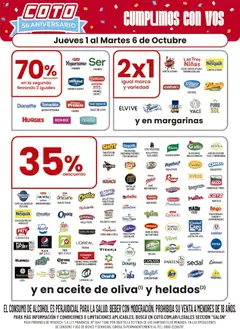 Vista previa del folleto de la tienda Coto válido desde el 01/10/2026 