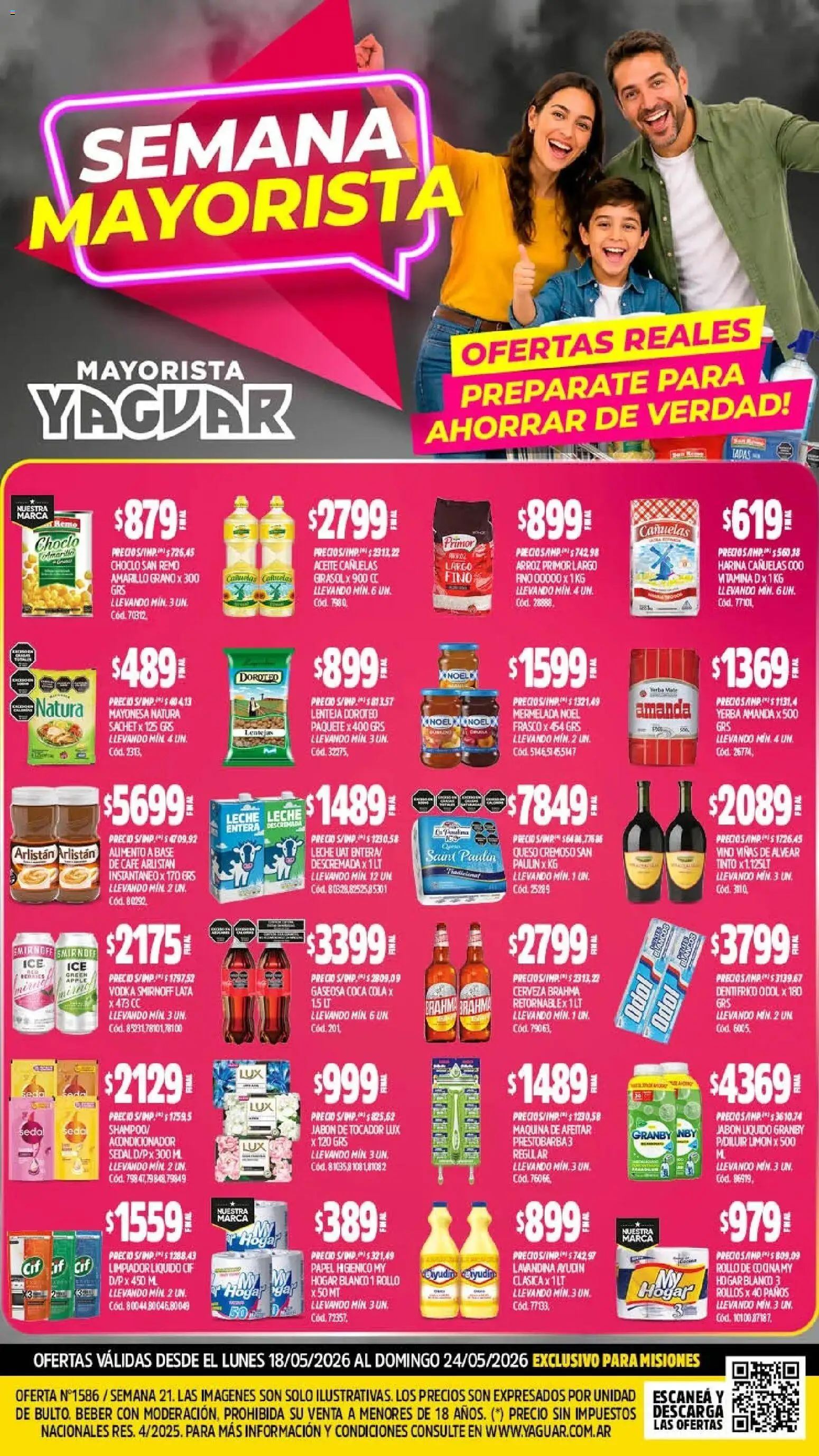 Vista previa del folleto de la tienda Yaguar válido desde el 18/05/2026 