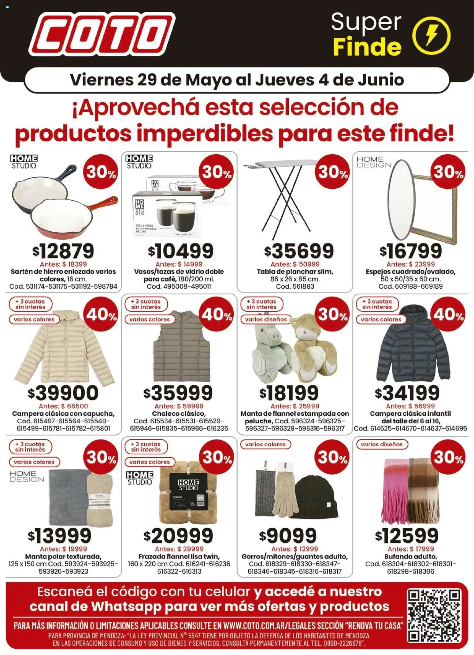 Vista previa del folleto de la tienda Coto válido desde el 29/05/2026 