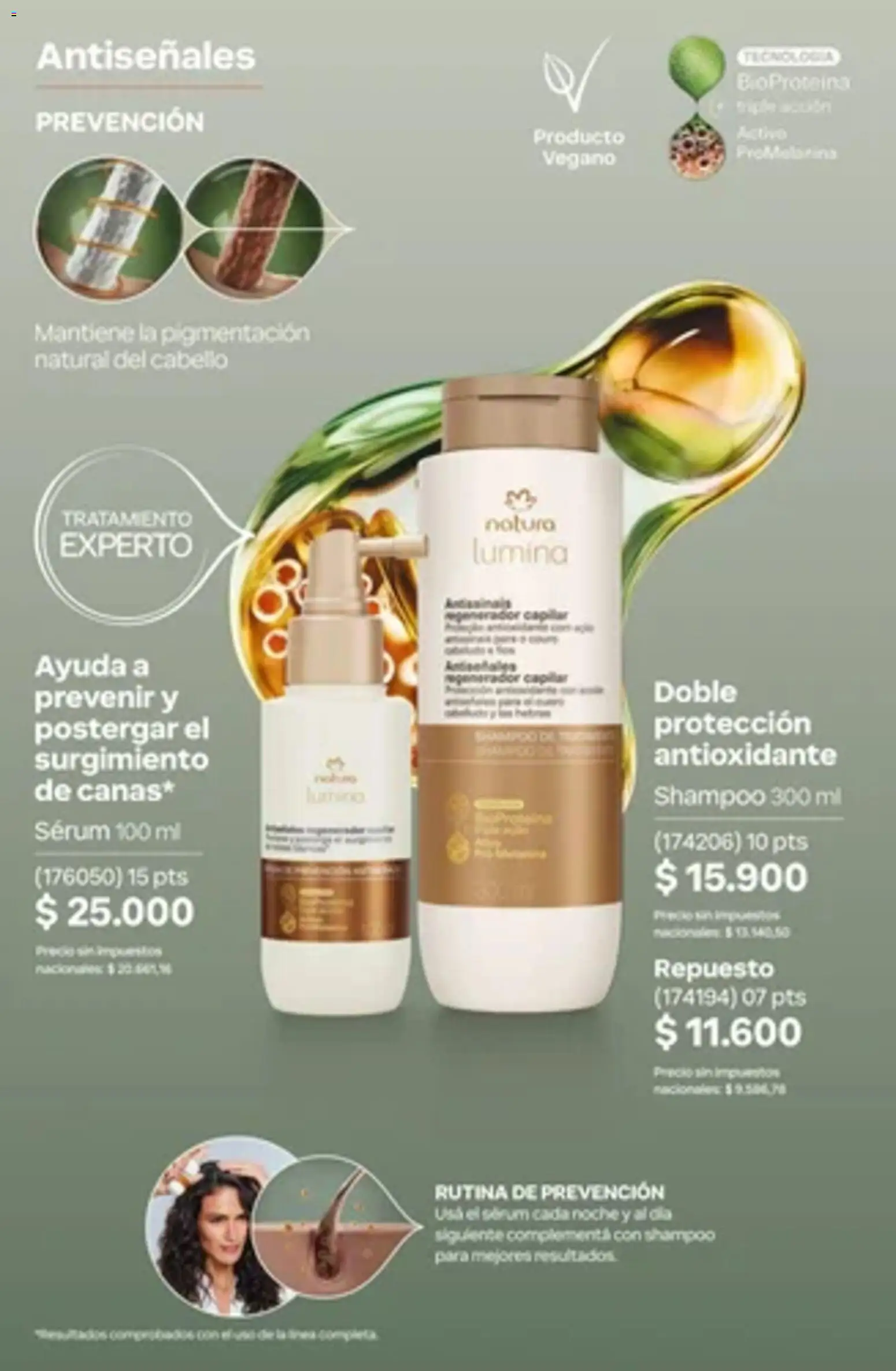 Vista previa del folleto de la tienda Natura válido desde el 01/10/2026 - Shampoo, Serum