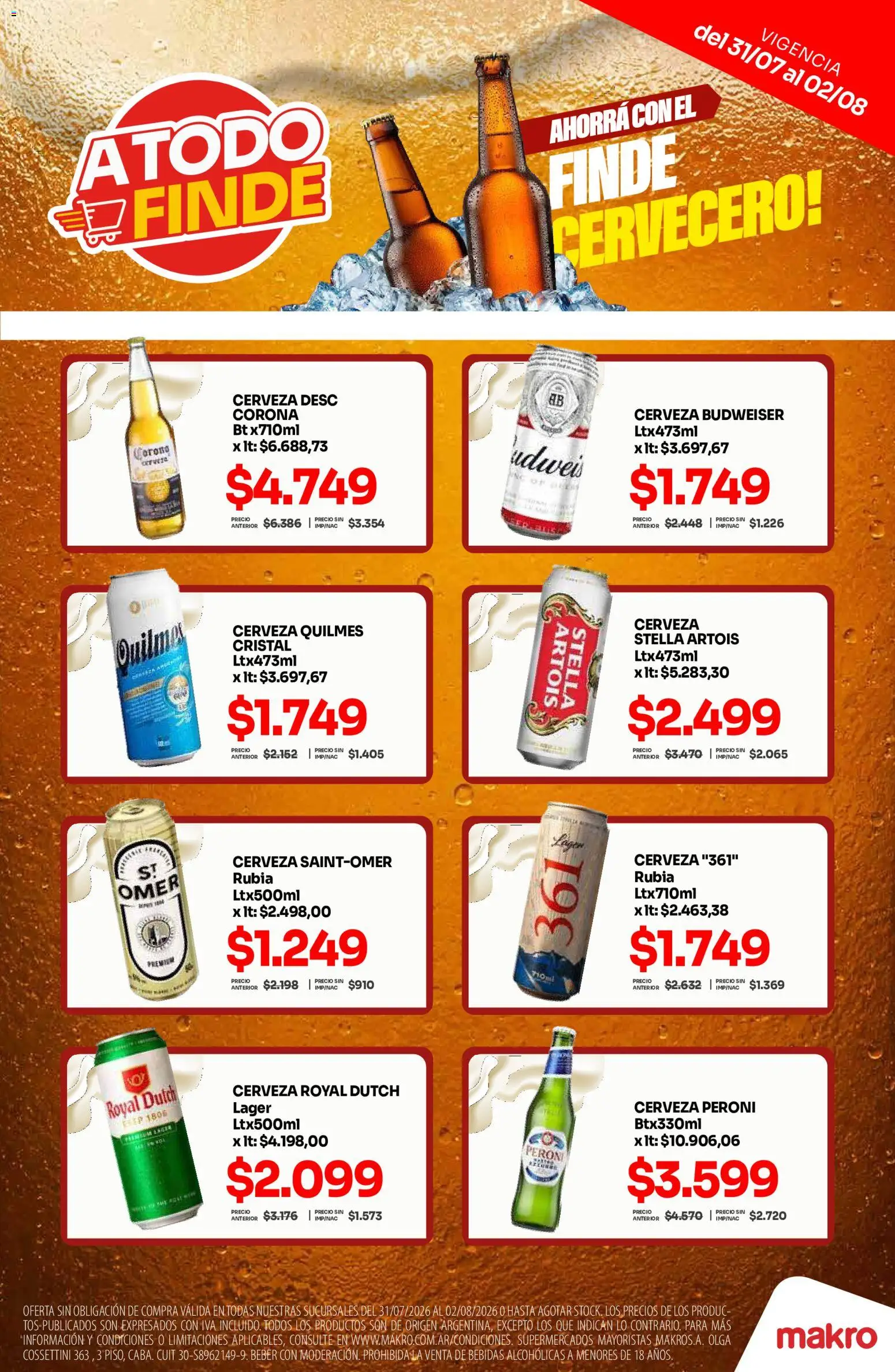 Vista previa del folleto de la tienda Makro válido desde el 31/07/2026 