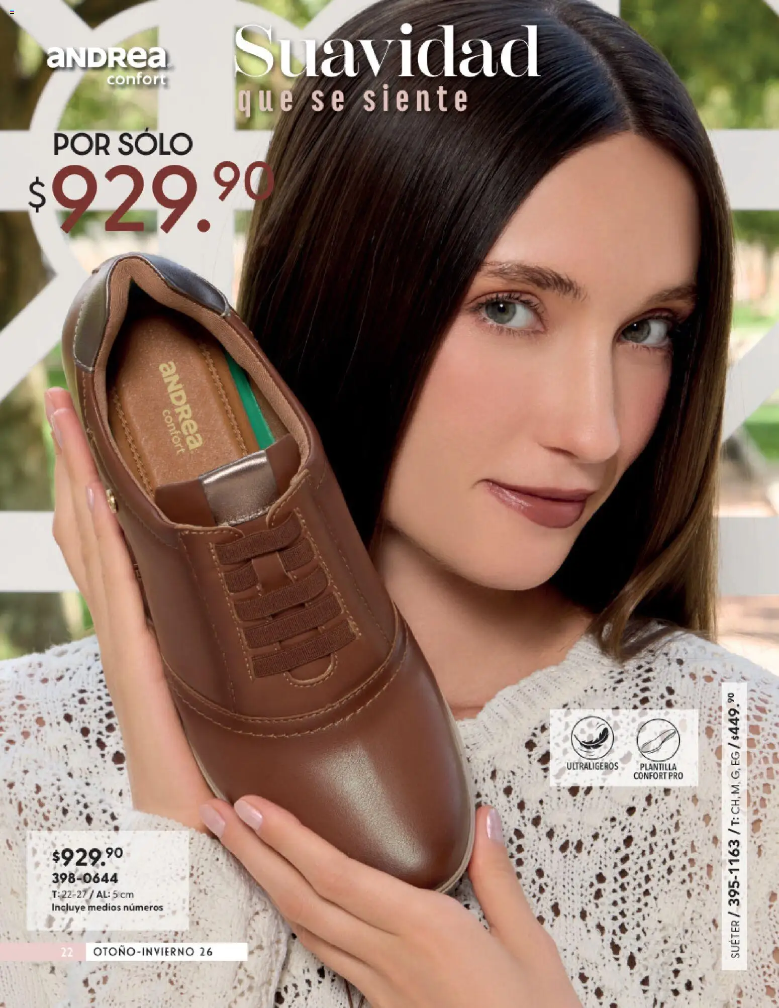 Vista previa las ofertas de la tienda Andrea - Andrea catálogo Calzado Confort desde el 23/08/2026 