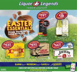 Preview of catalogue Liquor Legends catalogue Upper Caboolture from shop Liquor Legends valid 25/03/2026