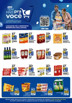 Pré-Visualização do folheto "Cometa Supermercados ofertas Clube Tem Mais Pra Você" da loja Cometa Supermercados válido a partir de 23/07/2026