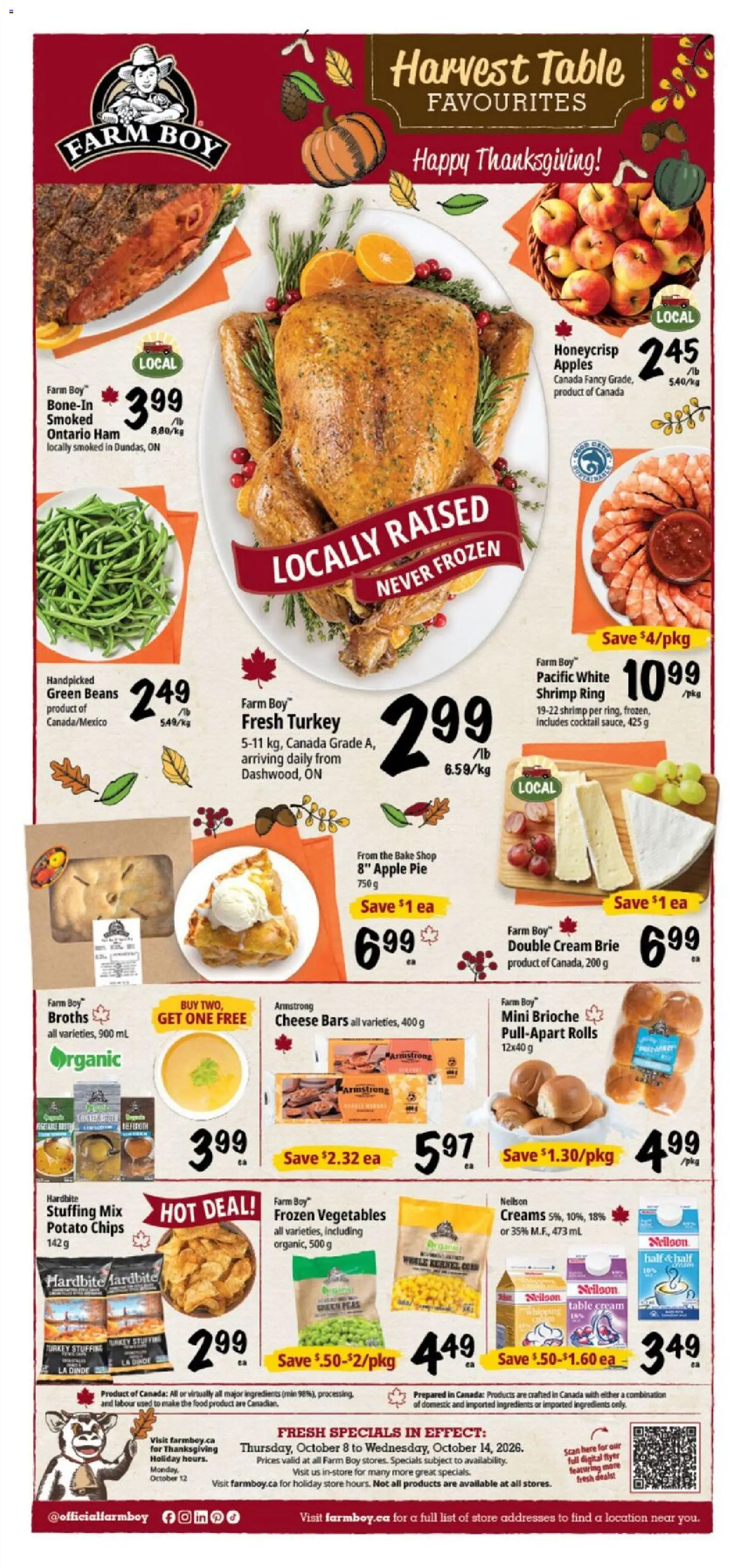 Preview of leaflet Farm Boy weekly flyer / circulaire from shop Farm Boy is valid from Oct 08, 2026