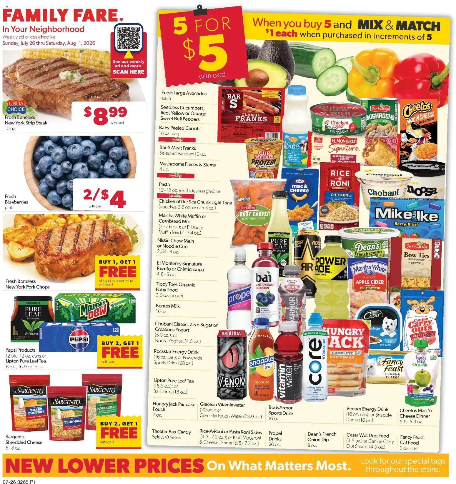 Ad Preview of Family Fare Family Fare Weekly Ad - SD from 07/26/2026