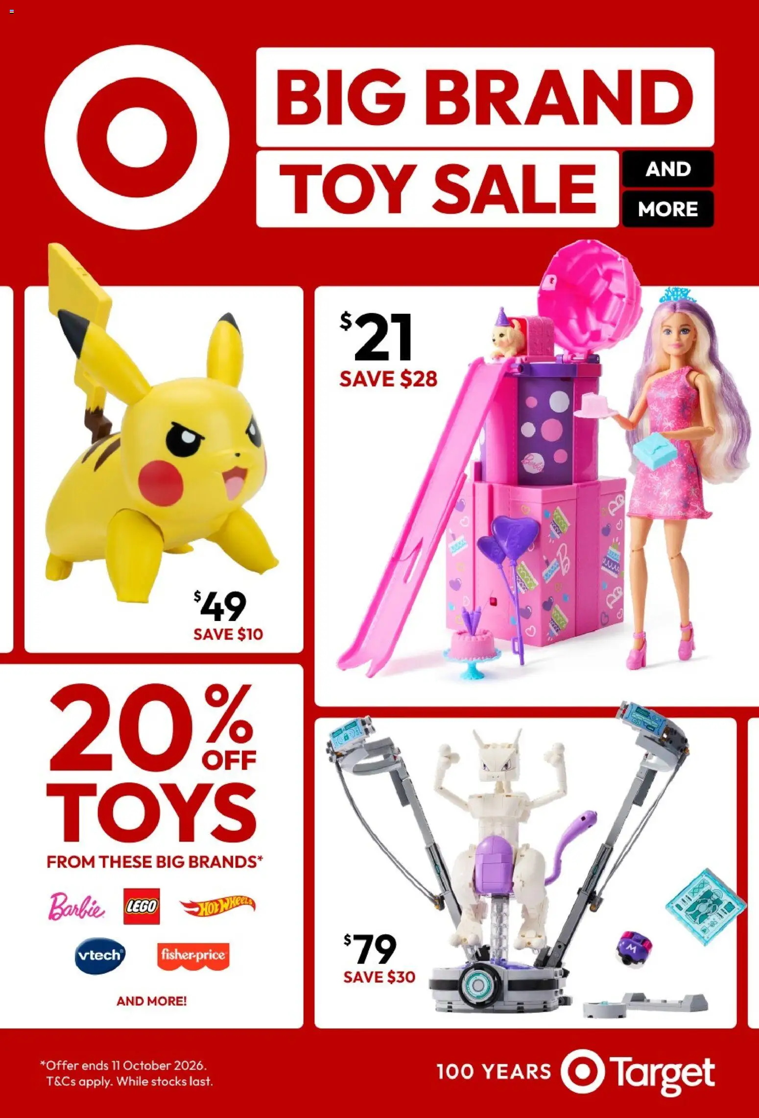 Preview of catalogue Target catalogue from shop Target valid 17/09/2026 - LEGO, Toys