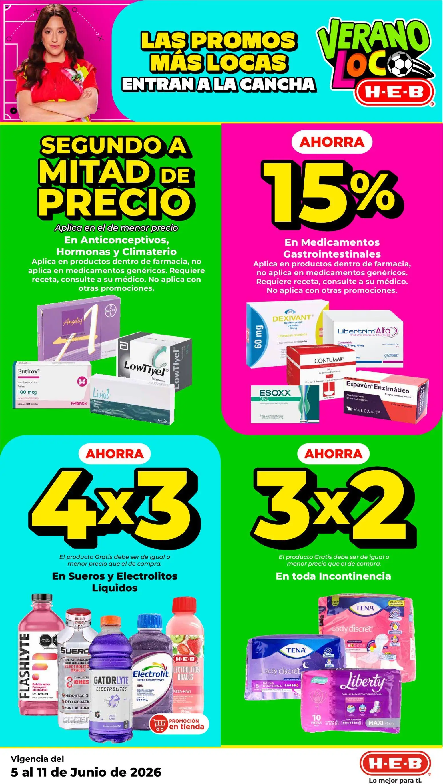 Vista previa las ofertas de la tienda H-E-B - H-E-B folleto desde el 05/06/2026 - Café, Caja, Toallas, Frasco, Toallas para incontinencia