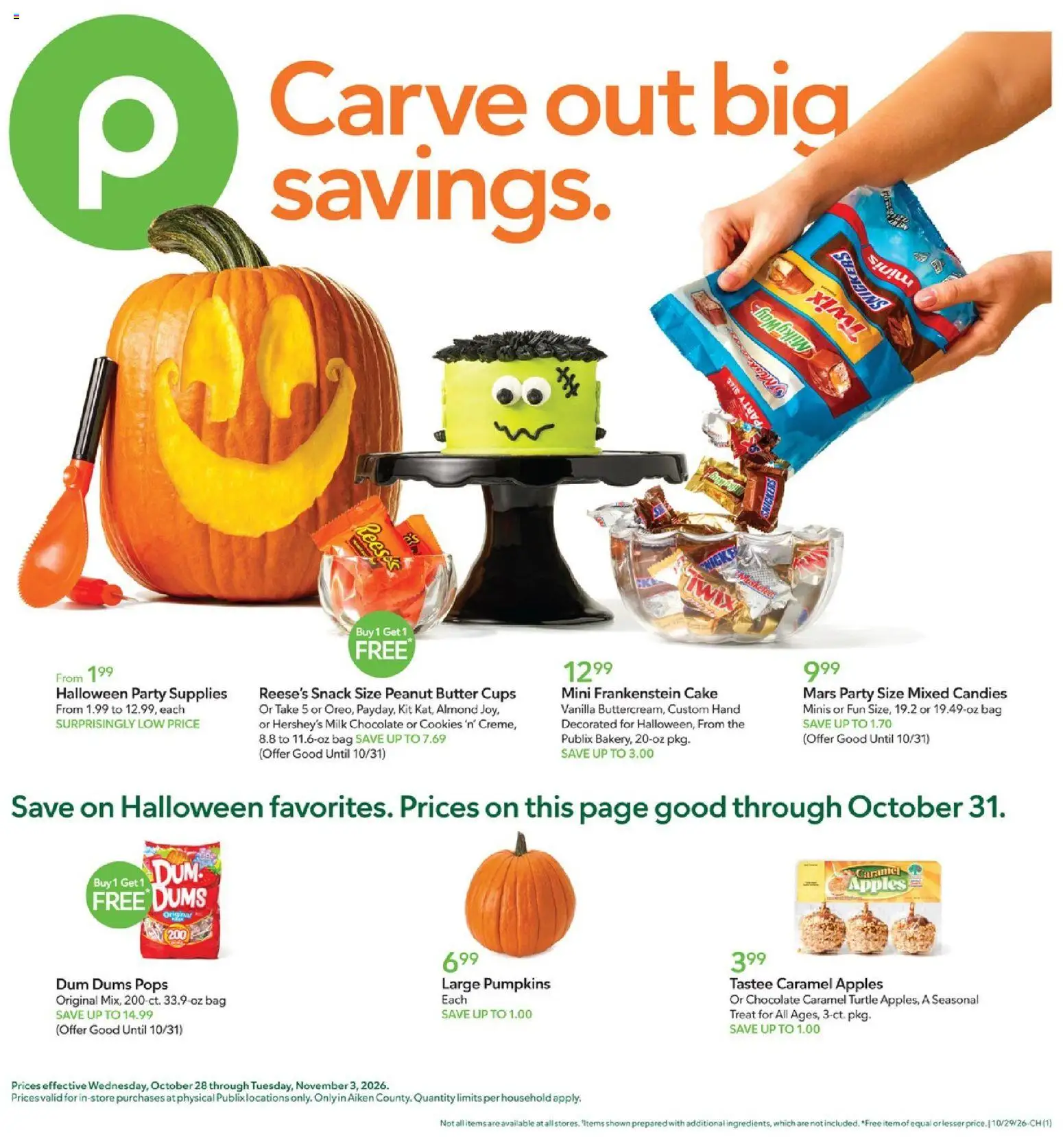 Ad Preview of Publix Publix Weekly Ad from 10/28/2026