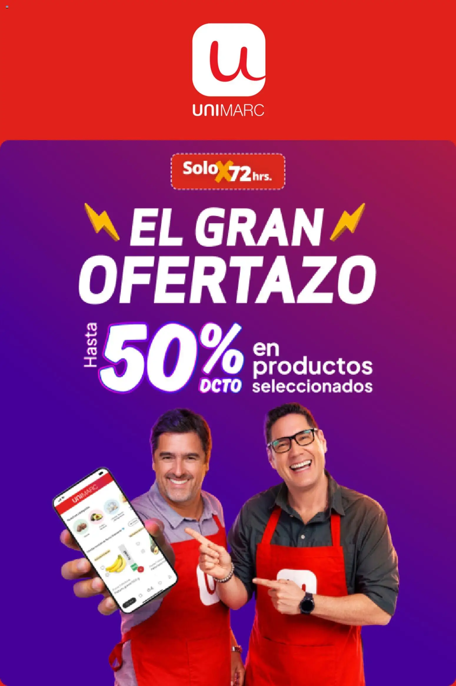 Folleto de la tienda Unimarc válido desde el 06.07.2026 