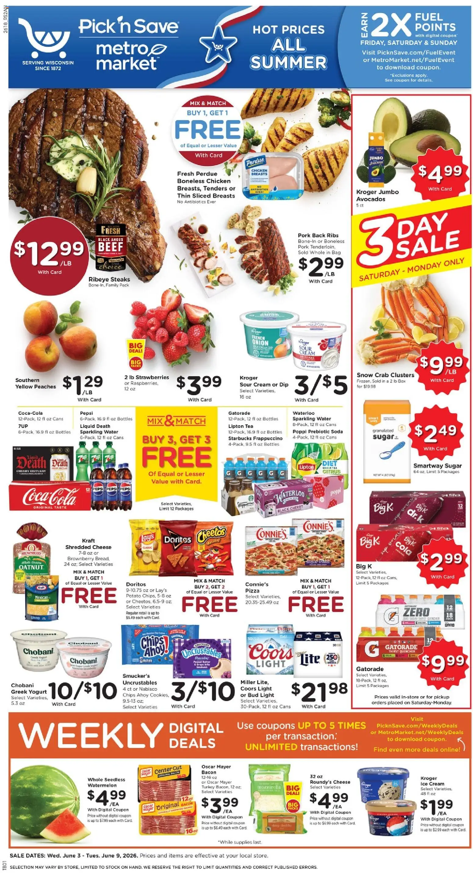 Ad Preview of Pick ‘n Save Pick ‘n Save Weekly Ad from 06/03/2026