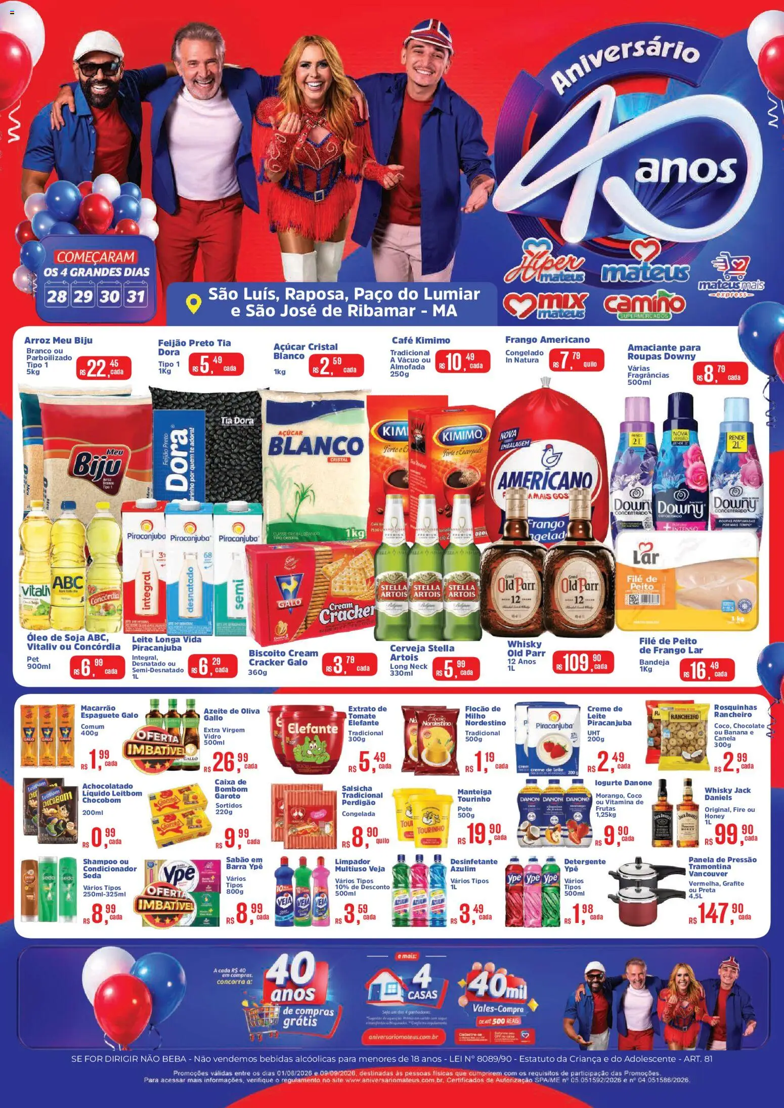 Pré-Visualização do folheto "Mateus - Ofertas da semana" da loja Mateus válido a partir de 28/08/2026