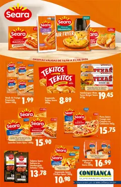 Pré-Visualização do folheto "Confiança ofertas Seara" da loja Confiança válido a partir de 16/08/2026