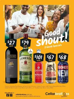 Preview of catalogue Good Shout! 10/08 from shop Cellarbrations valid 10/08/2026