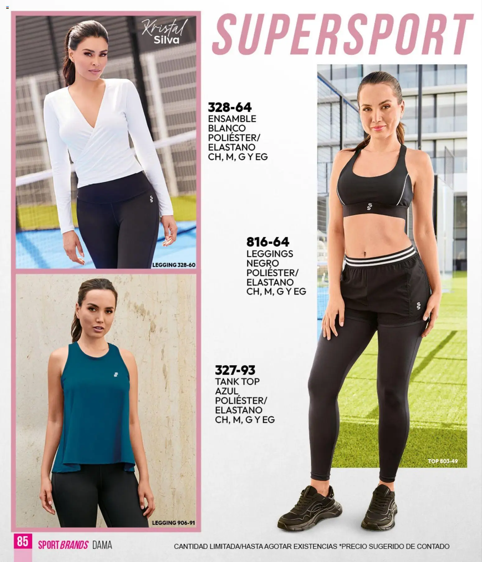 Vista previa las ofertas de la tienda Cklass - Cklass catálogo Sportbrands Verano Caballero desde el 05/03/2026 - Top, Leggings