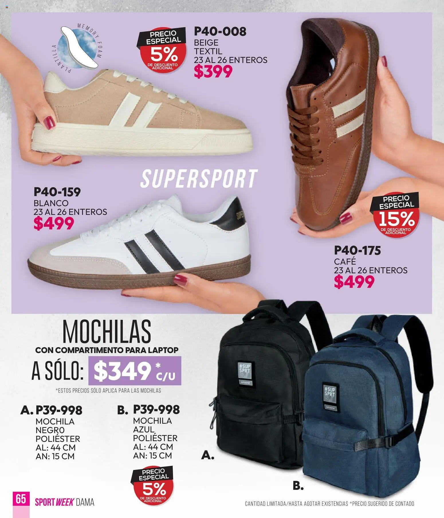 Vista previa las ofertas de la tienda Cklass - Cklass catálogo Sportweek desde el 28/04/2026 - Café, Laptop, Mochila