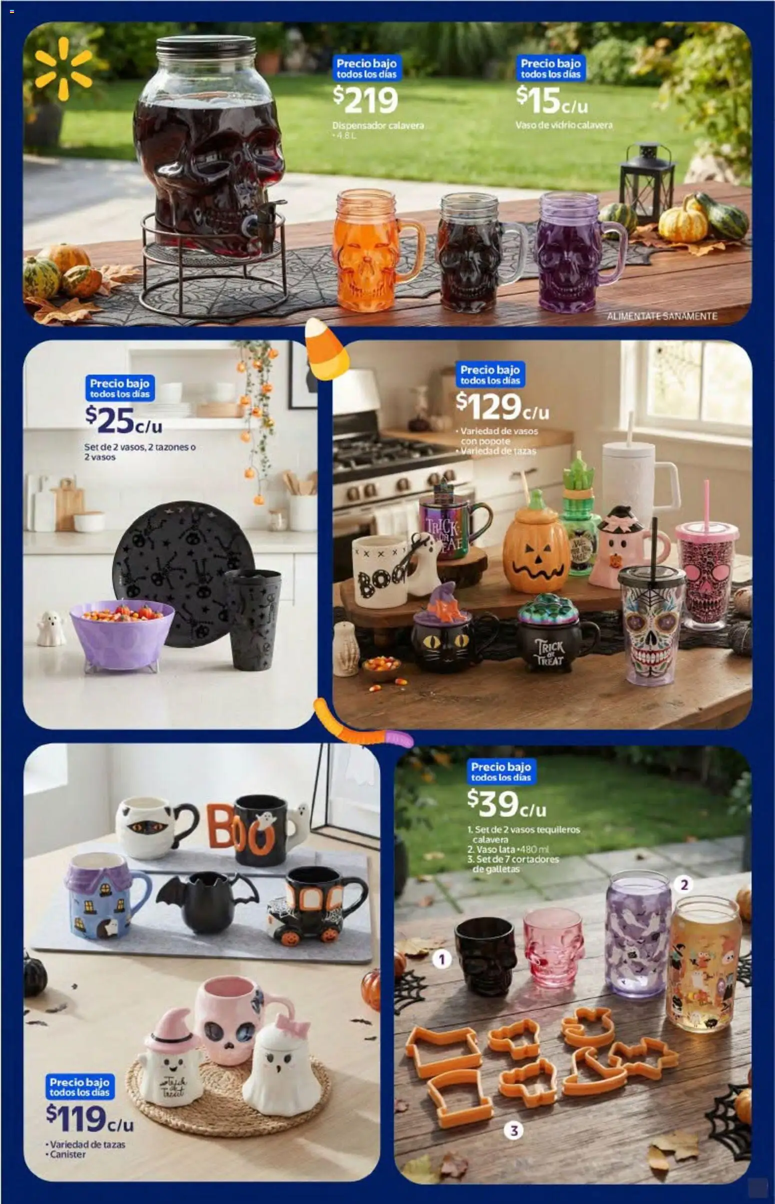 Vista previa las ofertas de la tienda Walmart - Walmart folleto Halloween desde el 01/10/2026 