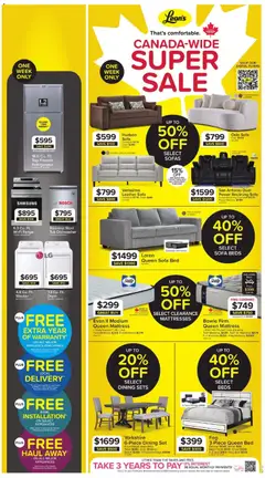 Preview of leaflet Leon's weekly flyer / circulaire from shop Leon's is valid from Jul 09, 2026