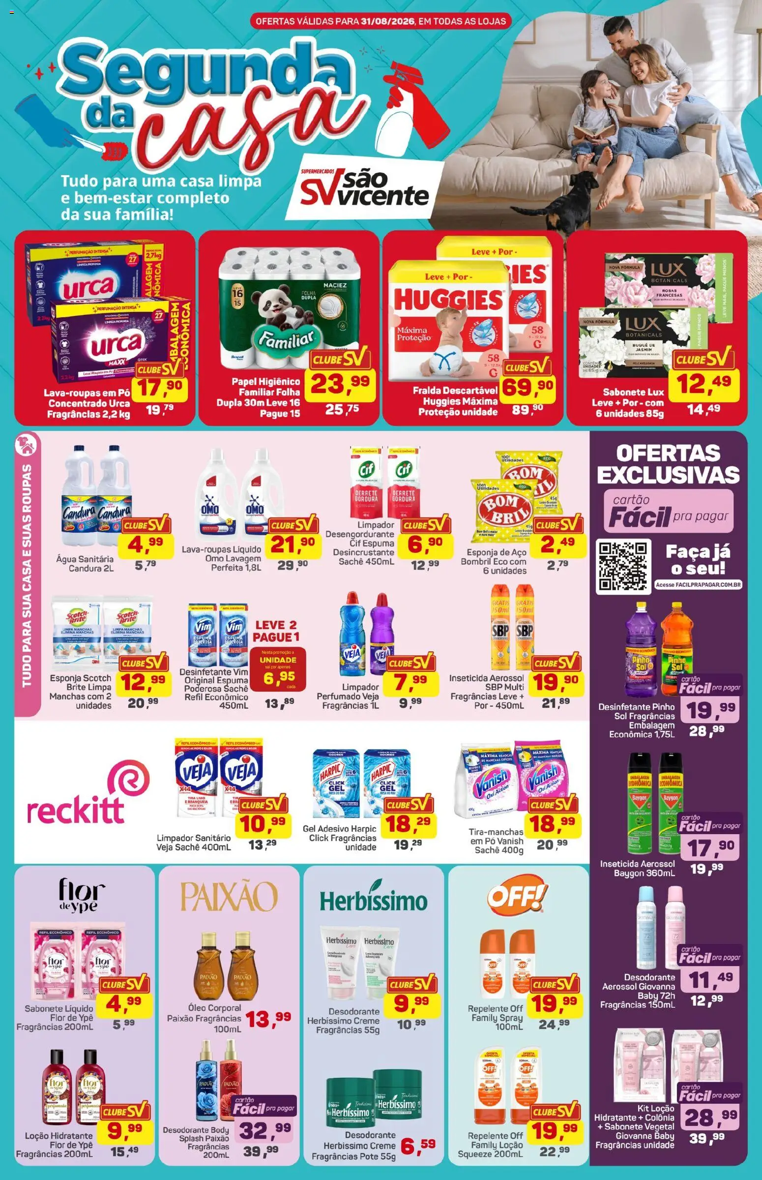Pré-Visualização do folheto "Supermercados São Vicente - Ofertas da semana" da loja Supermercados São Vicente válido a partir de 31/08/2026