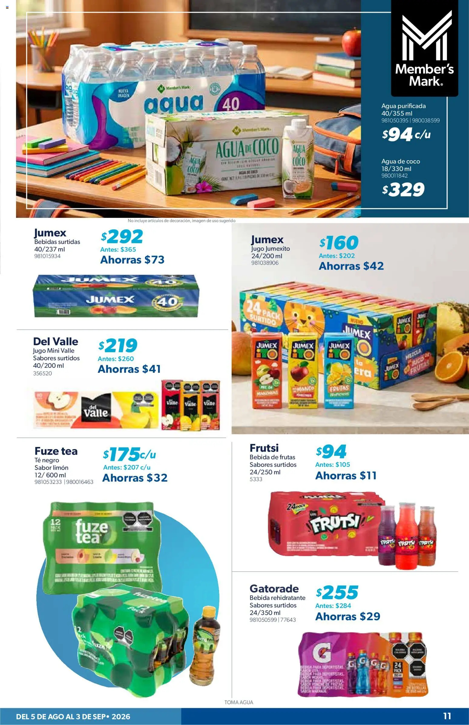 Vista previa las ofertas de la tienda Sam's Club - Sam's Club catálogo desde el 05/08/2026 