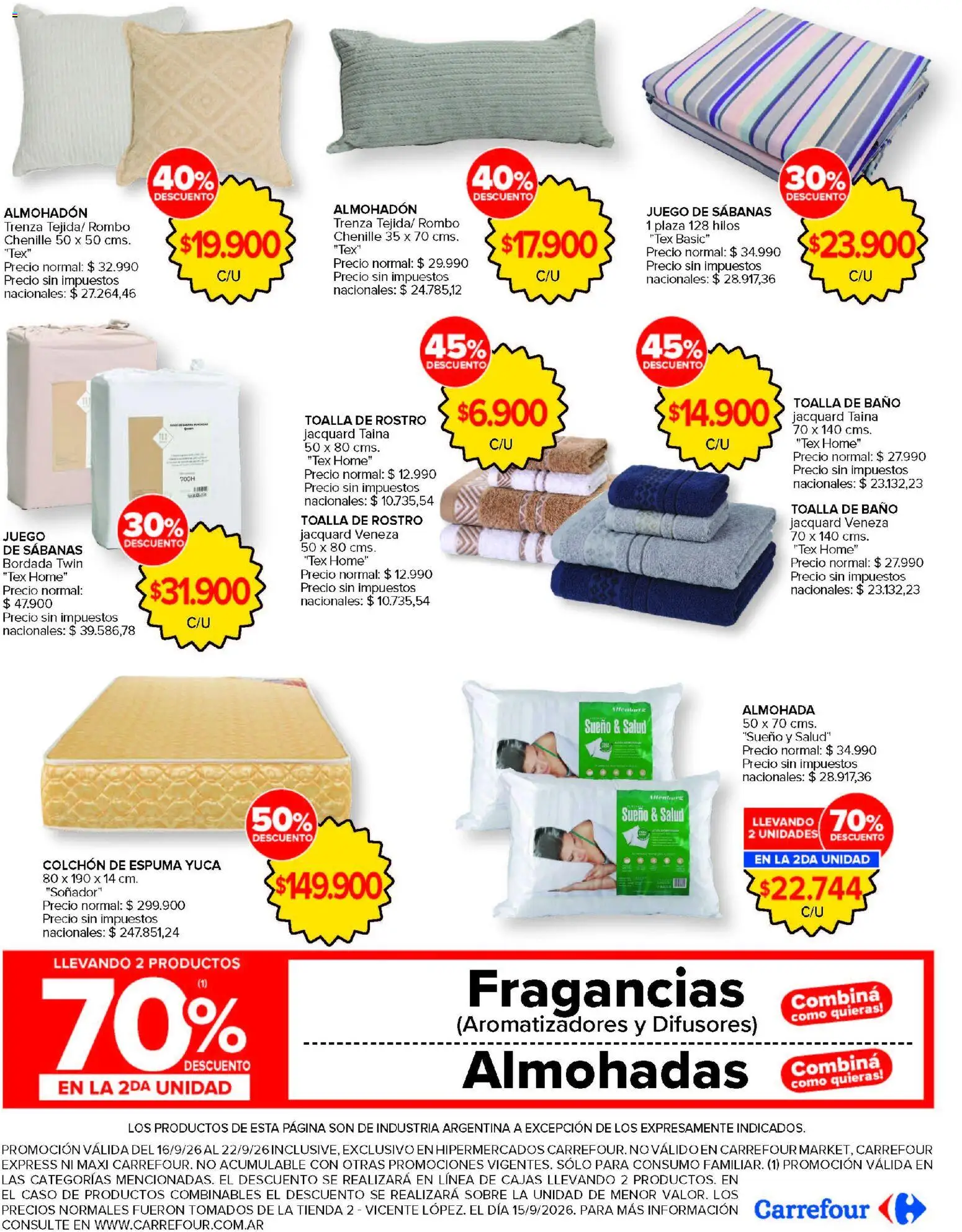 Vista previa del folleto de la tienda Carrefour válido desde el 16/09/2026 