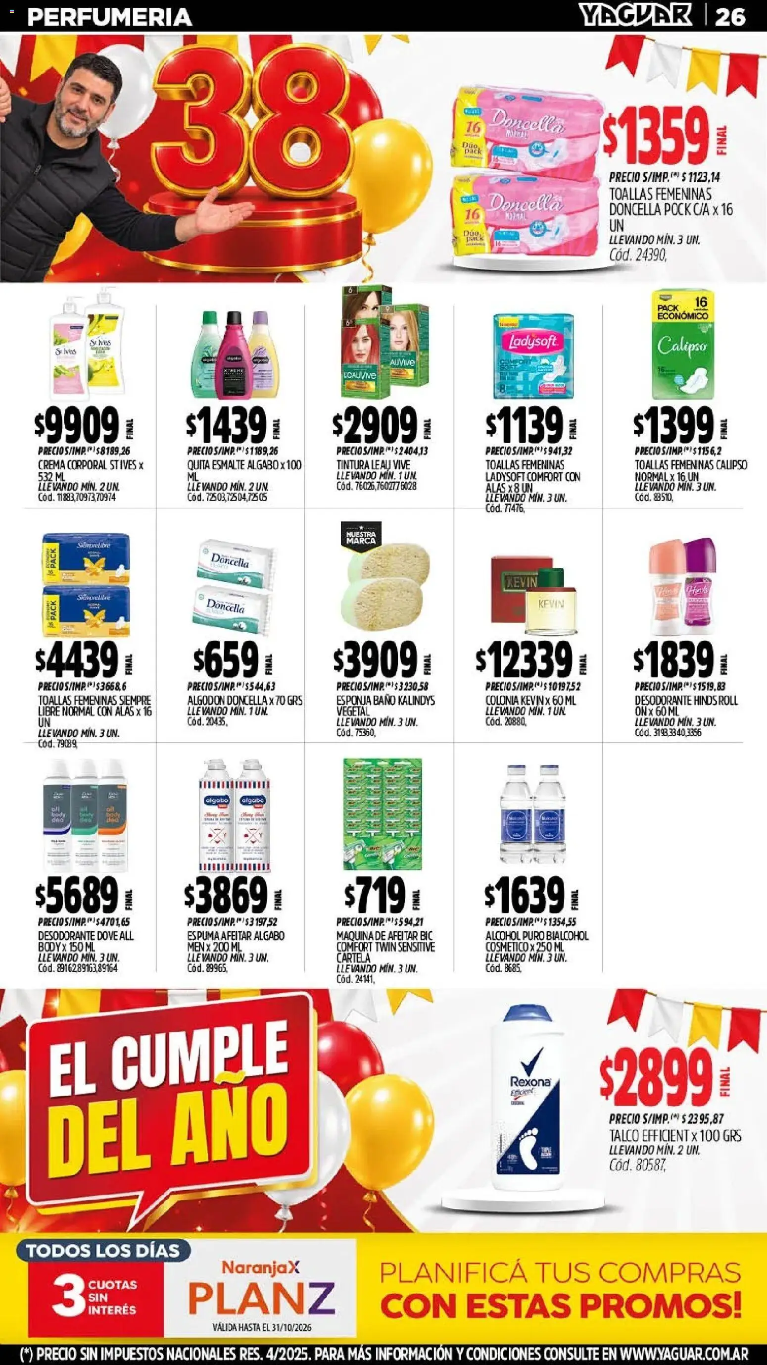 Vista previa del folleto de la tienda Yaguar válido desde el 05/10/2026 