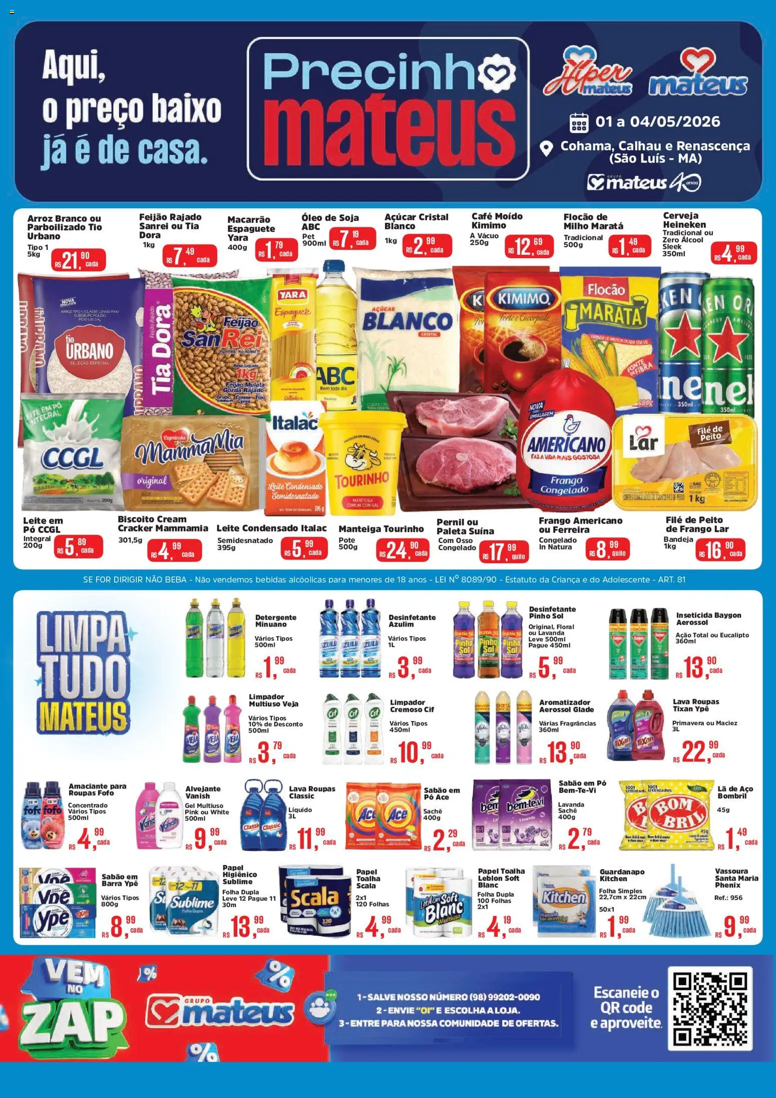 Pré-Visualização do folheto "Mateus - Ofertas da semana" da loja Mateus válido a partir de 01/05/2026