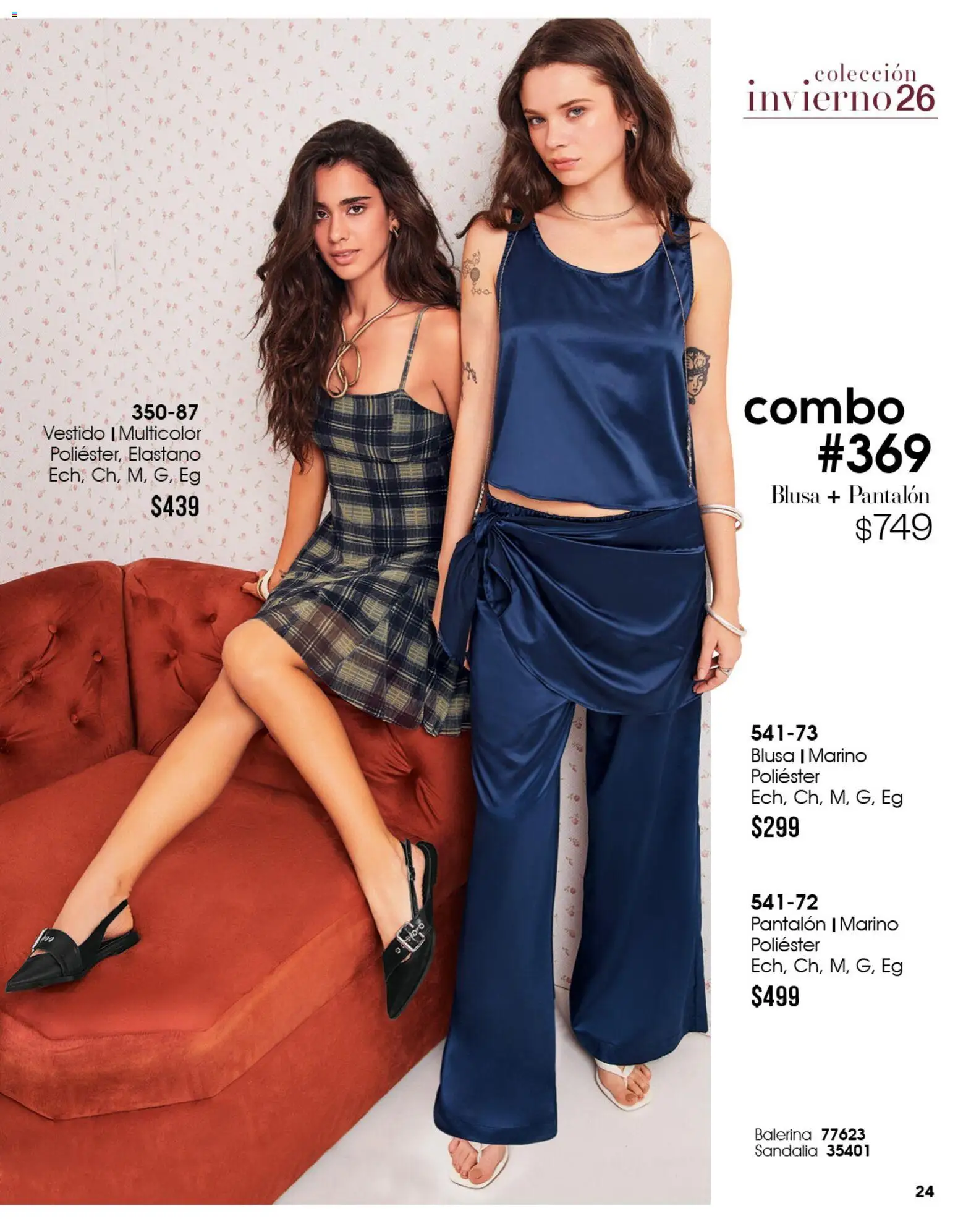 Vista previa las ofertas de la tienda Cklass - Cklass catálogo Mooda Invierno desde el 11/09/2026 - Vestido, Blusa
