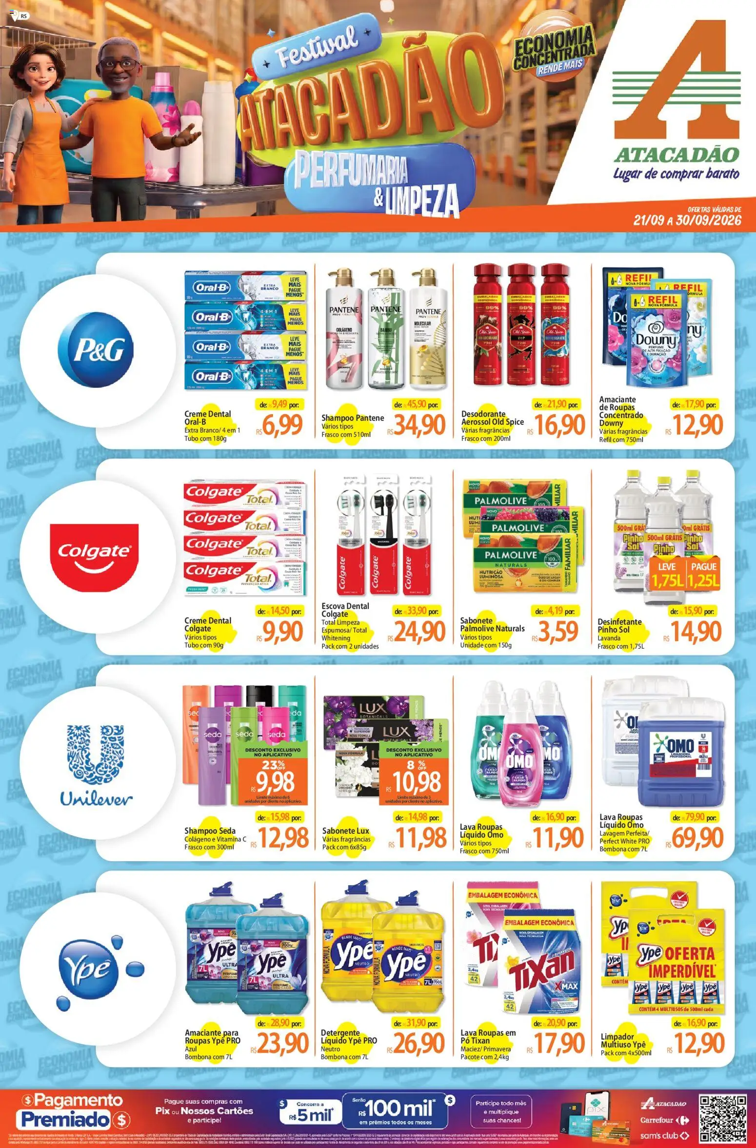 Pré-Visualização do folheto "Atacadão ofertas - RS" da loja Atacadão válido a partir de 21/09/2026