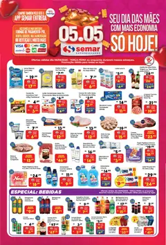 Pré-Visualização do folheto "Semar Supermercado - Ofertas da semana" da loja Semar Supermercado válido a partir de 05/05/2026