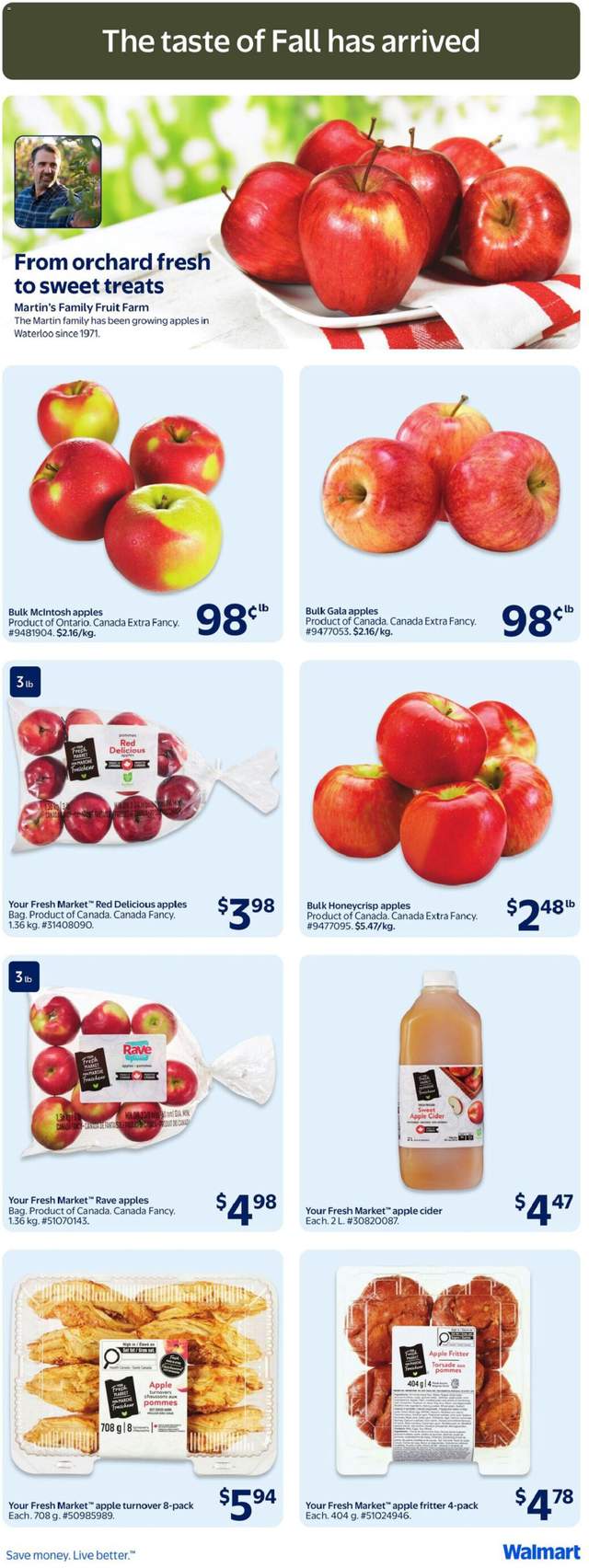 New Walmart flyer from Oct 01