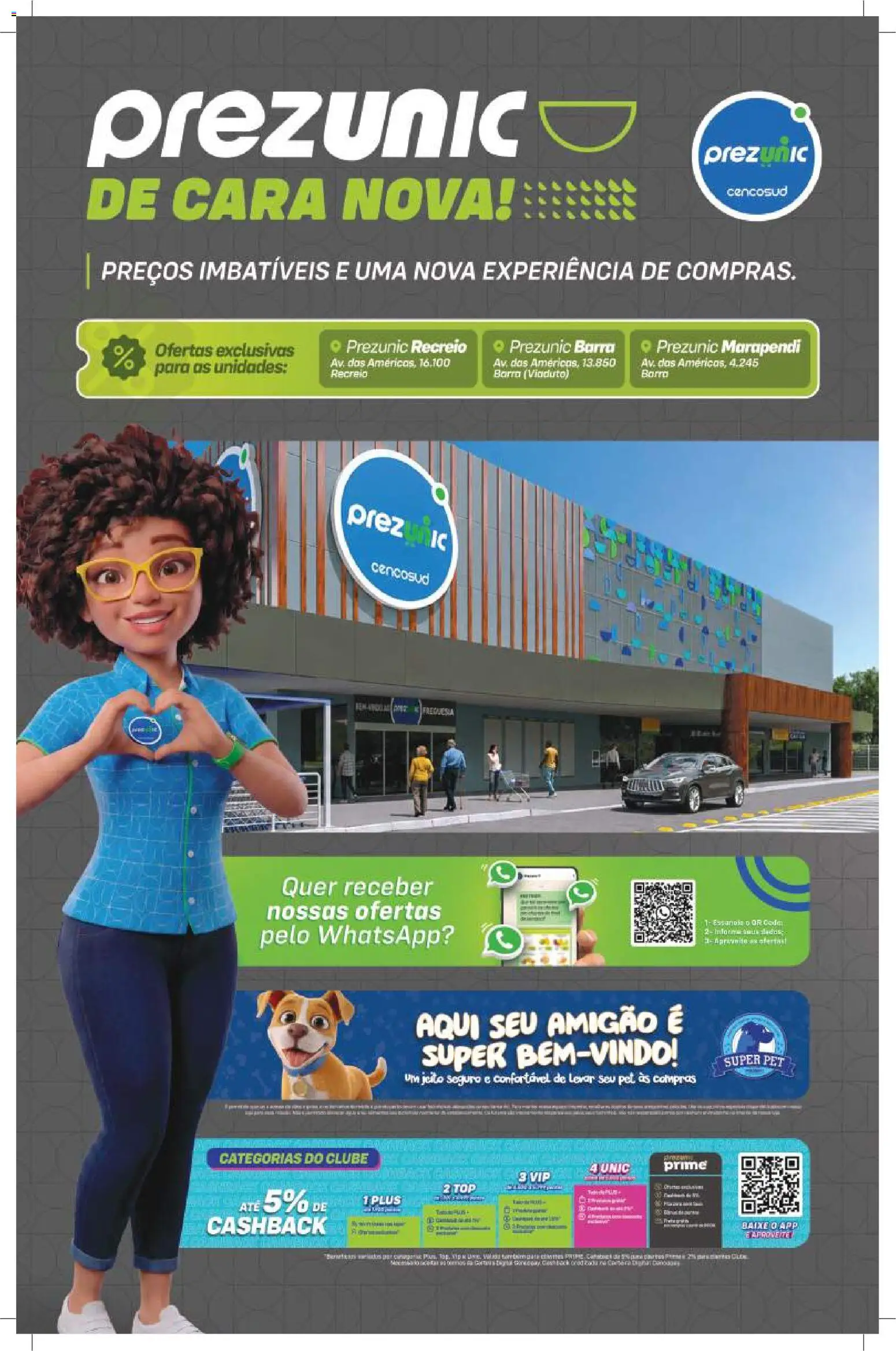 Pré-Visualização do folheto "Prezunic ofertas Barra, Recreio E Marapendi" da loja Prezunic válido a partir de 01/07/2026