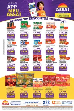 Pré-Visualização do folheto "Assaí Atacadista ofertas - CE" da loja Assaí Atacadista válido a partir de 21/09/2026