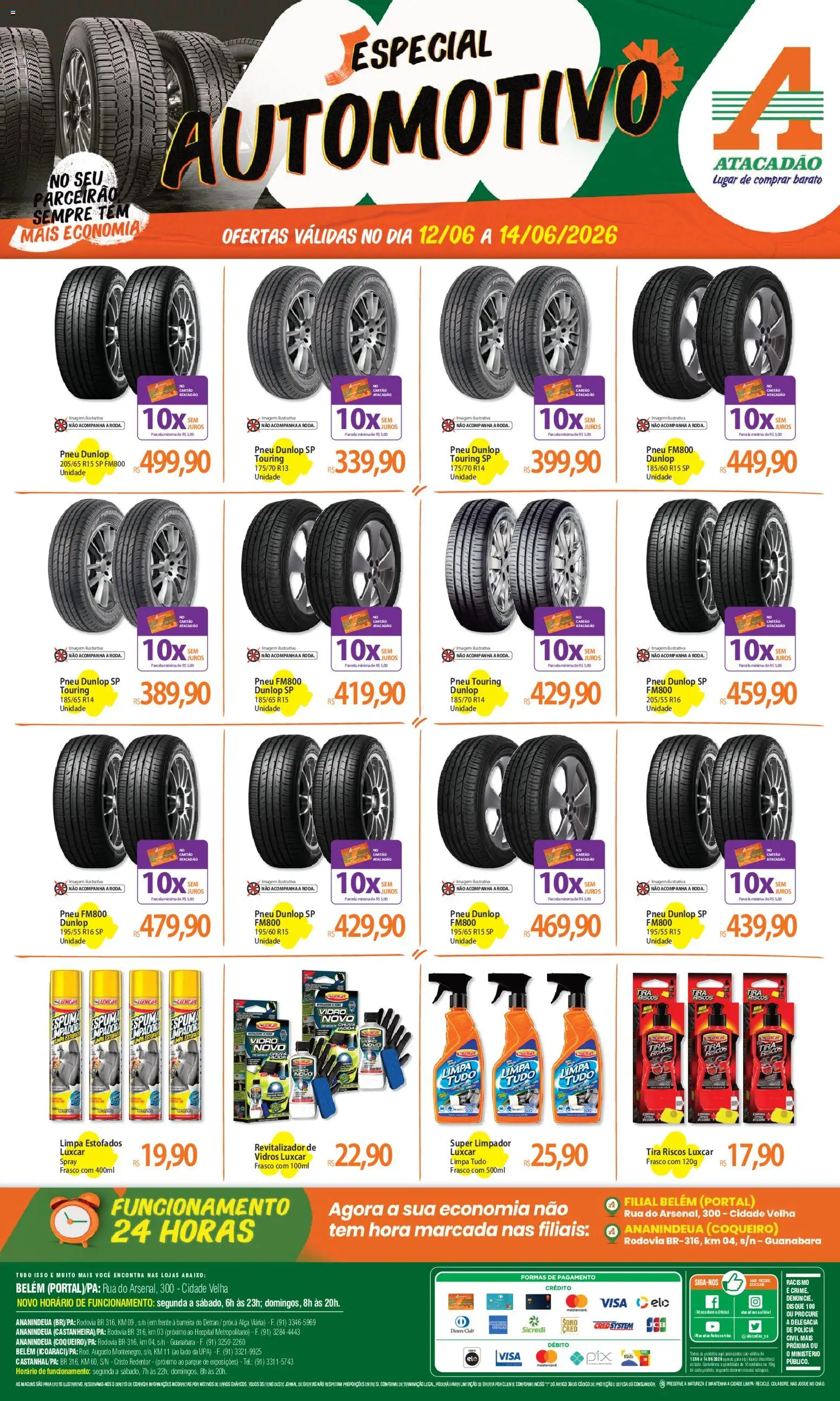 Pré-Visualização do folheto "Atacadão ofertas - PA" da loja Atacadão válido a partir de 12/06/2026