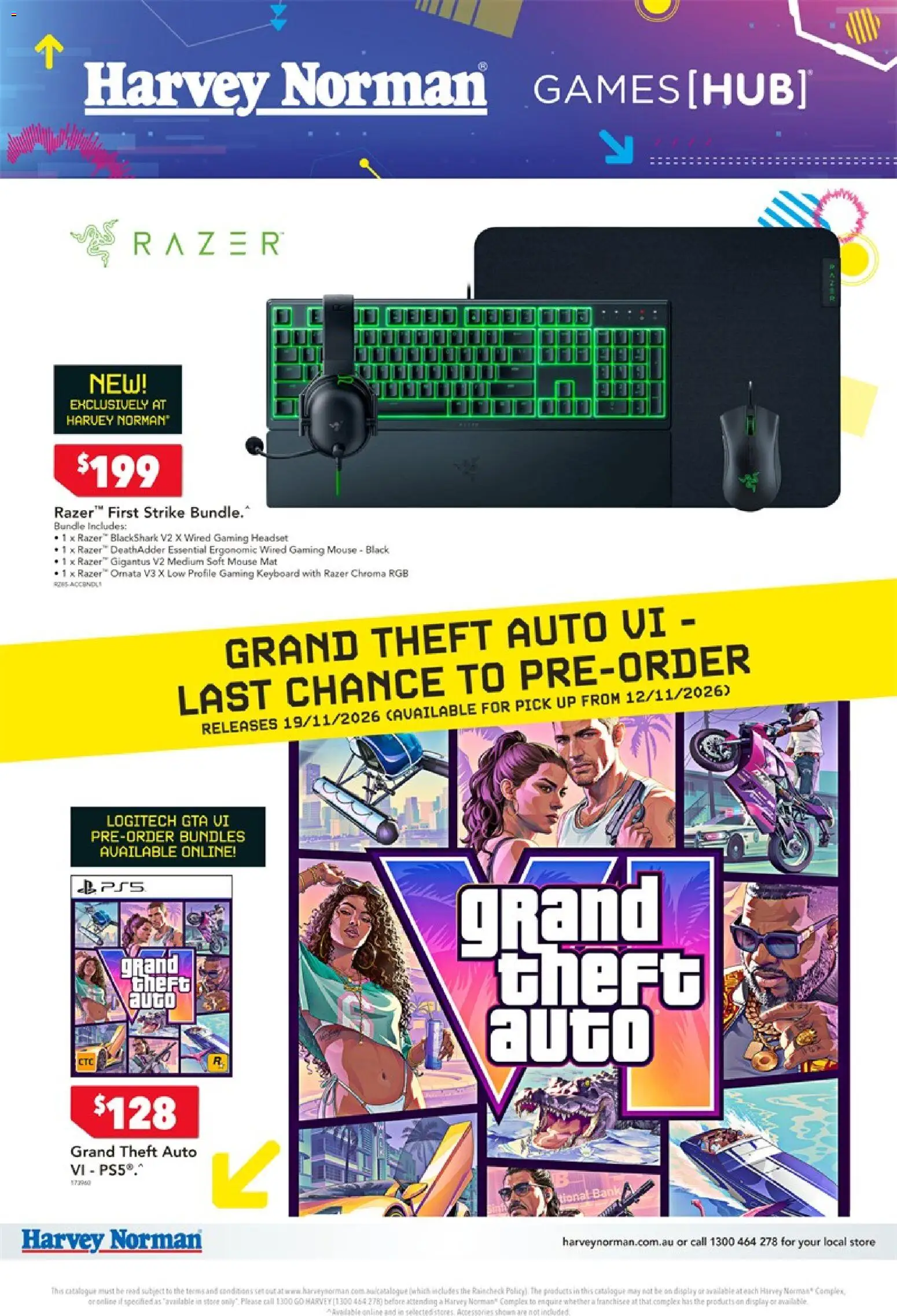 Preview of catalogue Harvey Norman November Gaming from shop Harvey Norman valid 29/10/2026