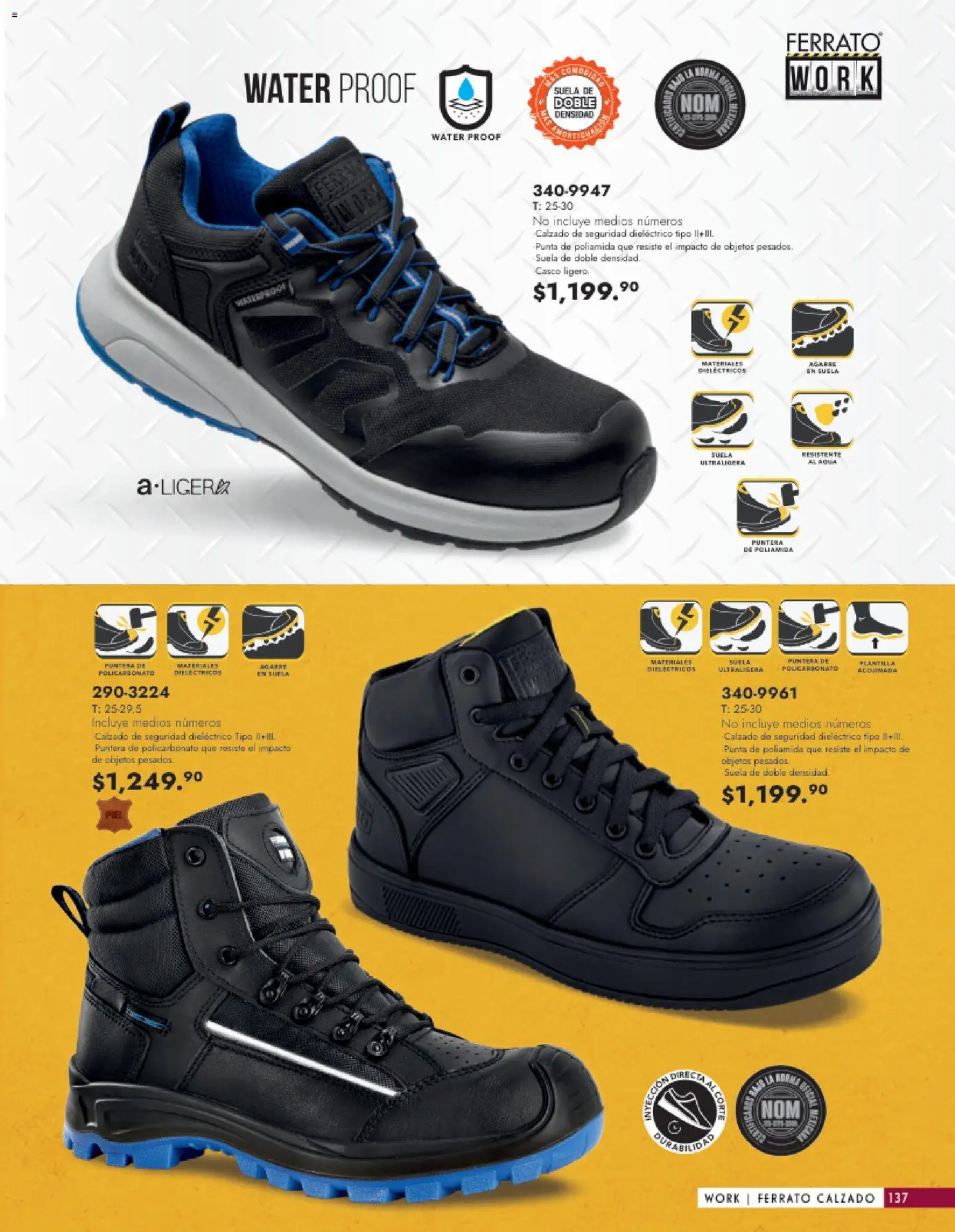 Vista previa las ofertas de la tienda Andrea - Catálogo Calzado Caballero desde el 25/01/2026 - Agua