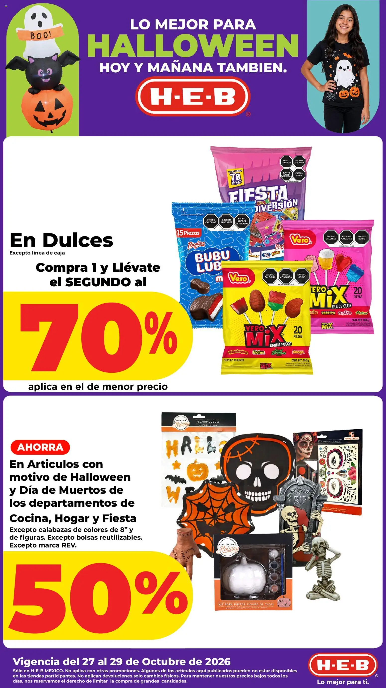 Vista previa las ofertas de la tienda H-E-B - H-E-B folleto desde el 27/10/2026 