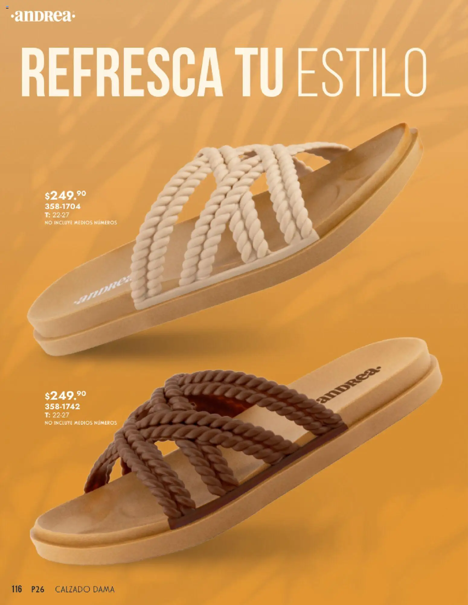 Vista previa las ofertas de la tienda Andrea - Catálogo Calzado Dama desde el 25/01/2026 